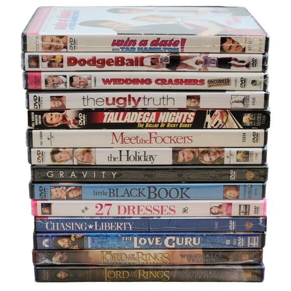 DVD Movie Lot 14‎ Comedy Romance Sci Fi Fantasy Chick Flick 2003-2013 Bundle NEW - Picture 2 of 6